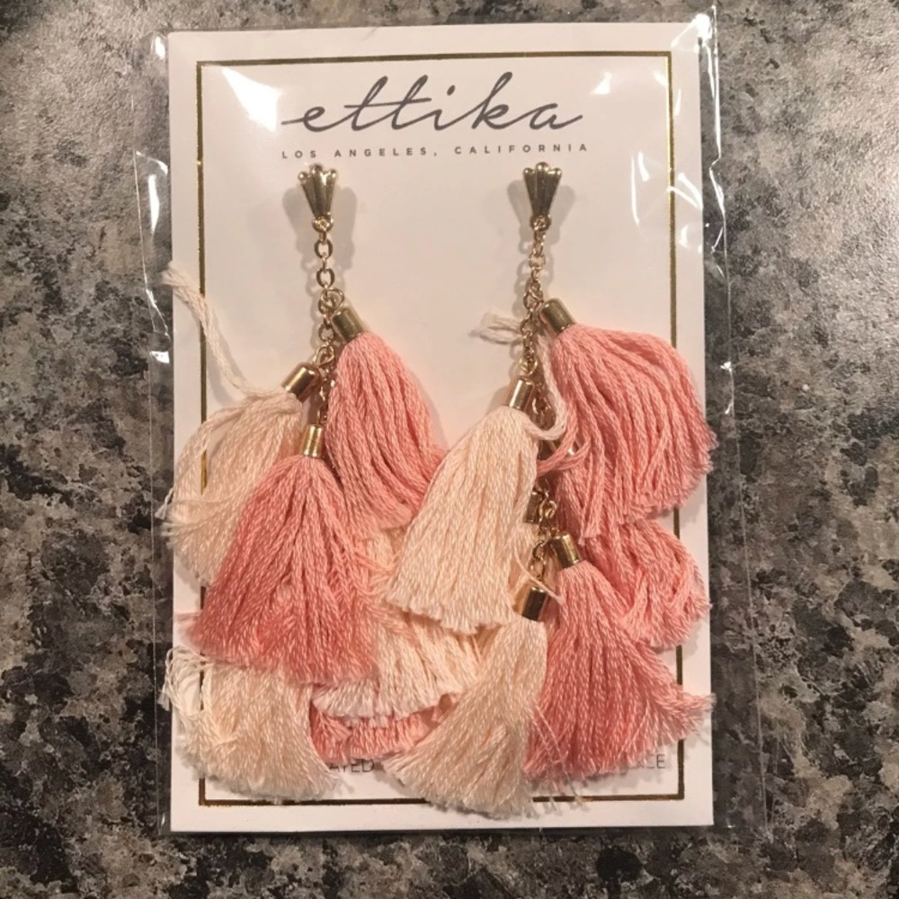Ettika earrings. New in package and never opened.